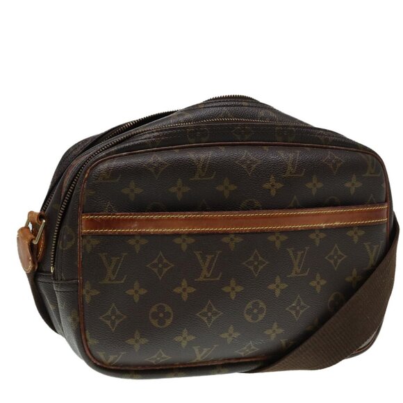 LOUIS VUITTON Monogram Reporter PM Shoulder Bag - Picture 1 of 16